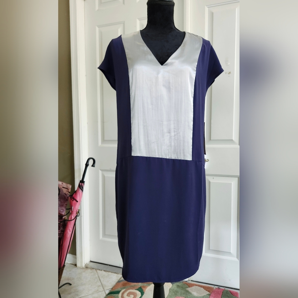 NWT DKNY tunic/short dress navy size M